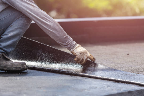 Professional Exterior Waterproofing technician working in Lacarne, OH